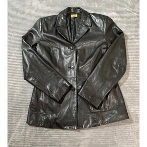 Caslon Leather Jacket Women's Size Small , Black